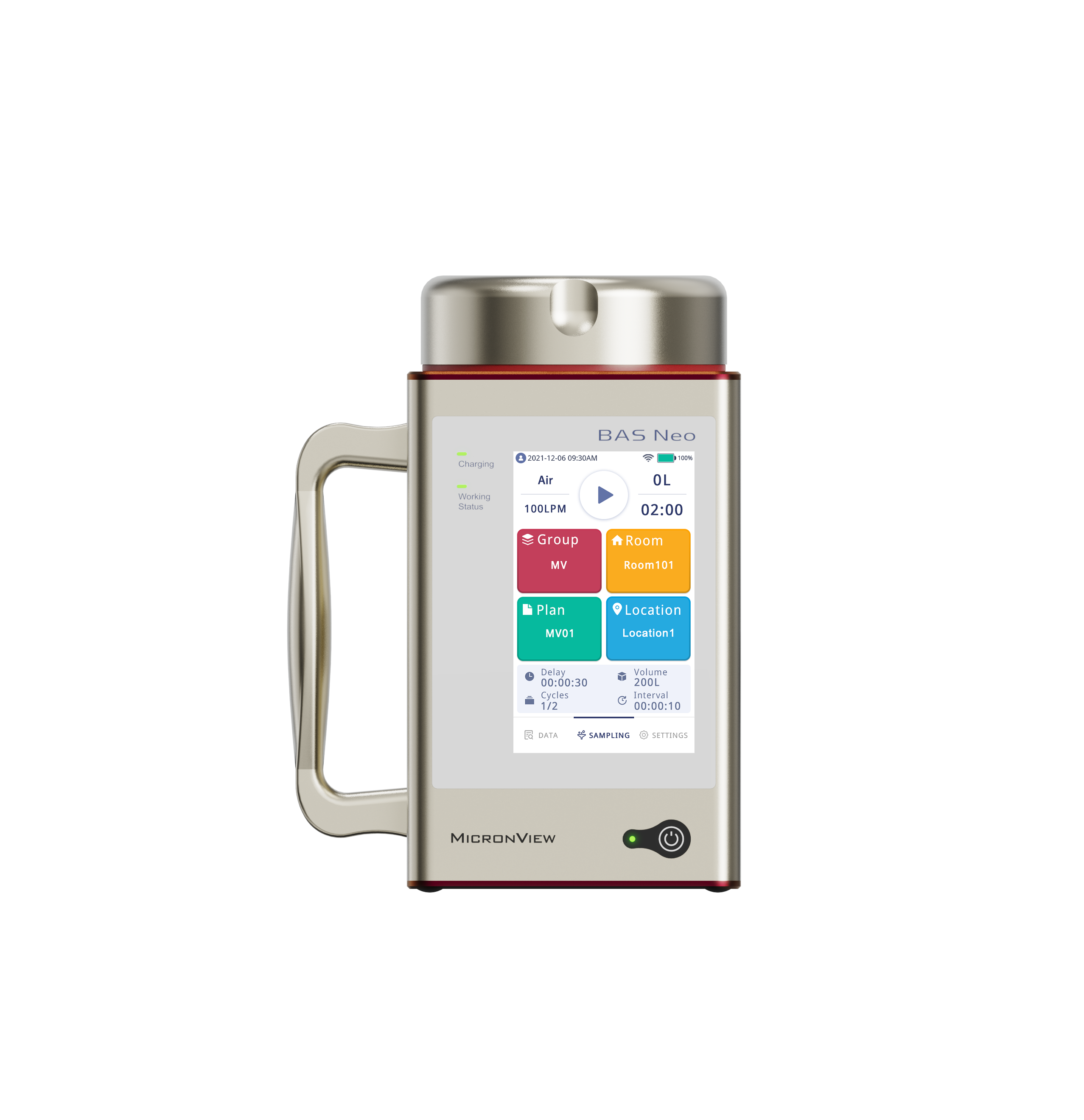 Muestreador de bioaerosol Neo (C320/C320F)