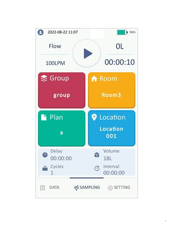 Muestreador de bioaerosol Neo (C320/C320F)